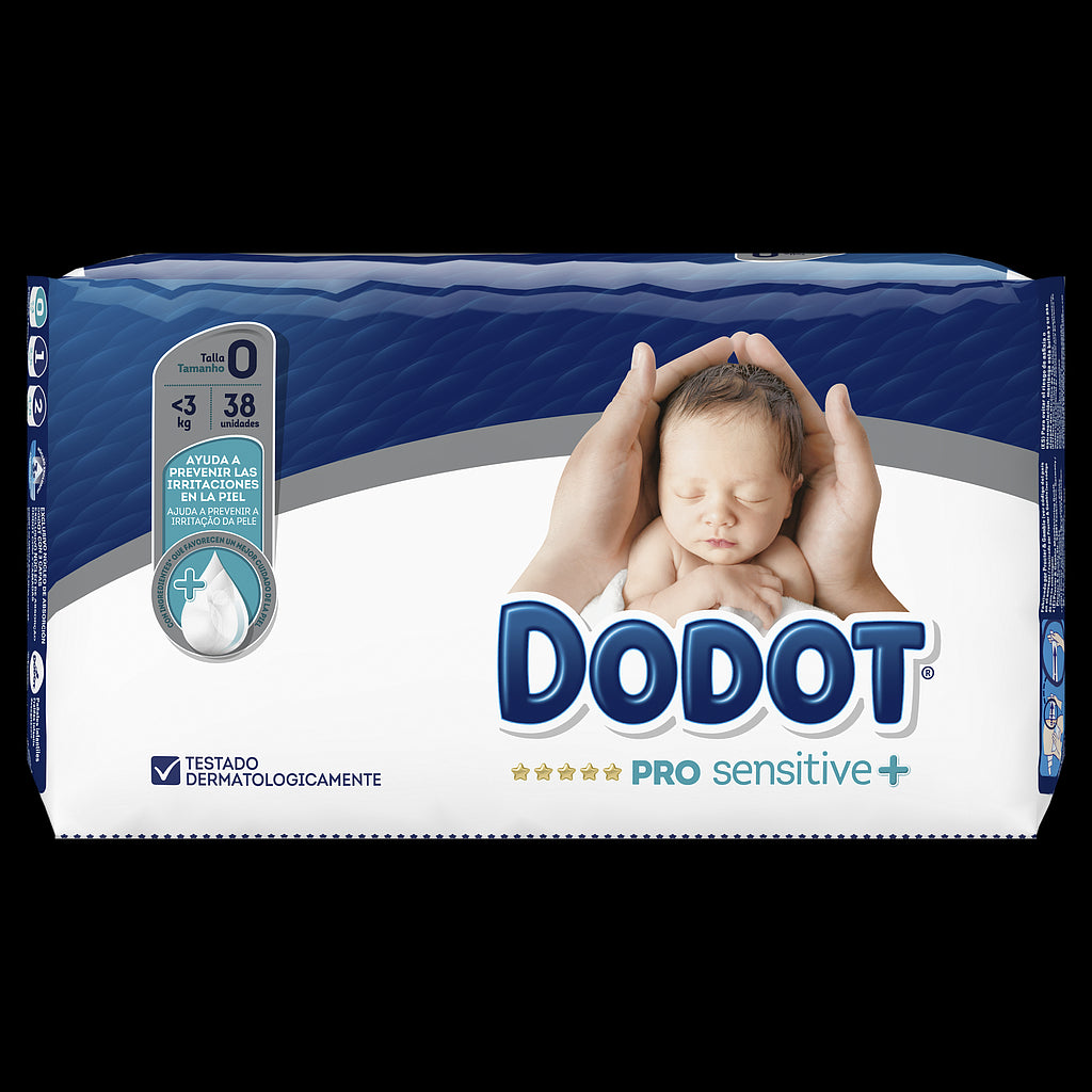 Pañal Infantil Dodot Pro Sensitive Talla 0
