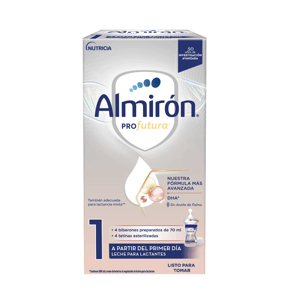 Muestras gratis de leche de continuación Almirón