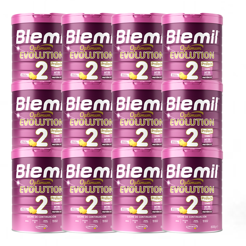 Blemil Optimum 1: Leche de inicio con proteína A2, prebióticos y  probióticos
