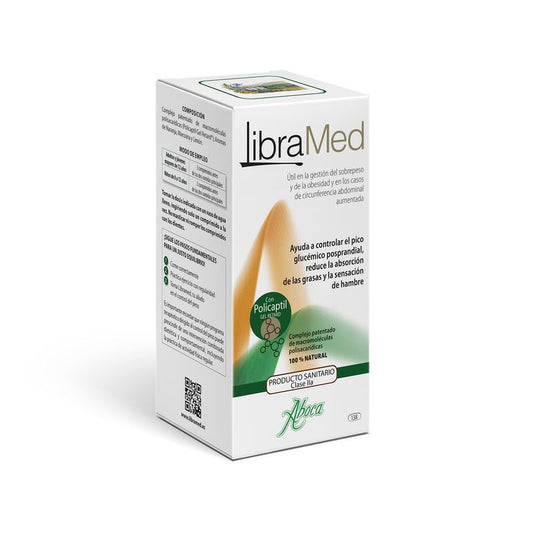 Aboca Libramed Comprimidos Indicado Para Control De Peso, Circunferencia Abdominal, Absorción De Grasas, 138 comprimidos