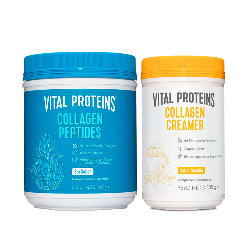 Vital Proteins Pack Colágeno  Neutro y Vainilla