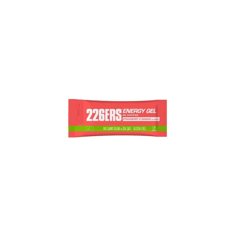 226Ers Energy Gel 25Gr Stick   Gel Energético Fresa Y Plátano - Sin Cafeína, 25 gr