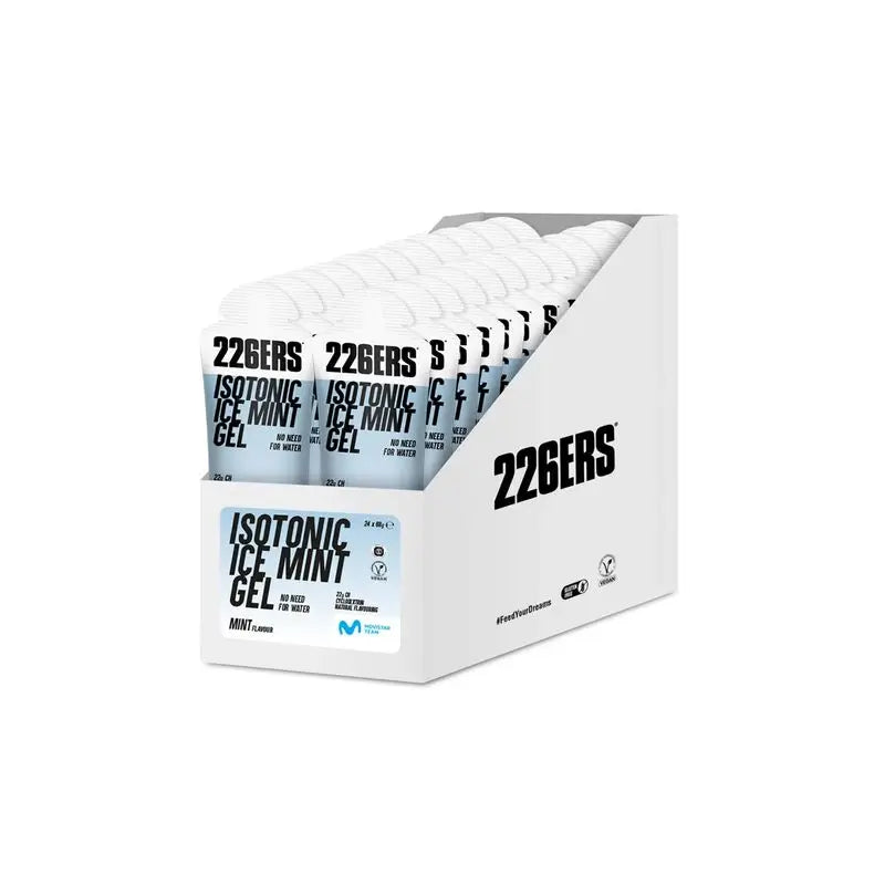 226Ers Isotonic Ice Gel  Gel Isotónico Menta, 24x68 gr