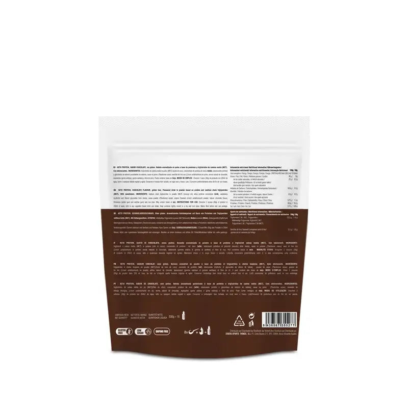 226Ers Keto Protein Batido Proteico Chocolate, 500 gr