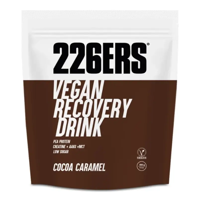 226Ers Vegan Recovery Drink Recuperador Vegano Chocolate Caramelo, 500 gr