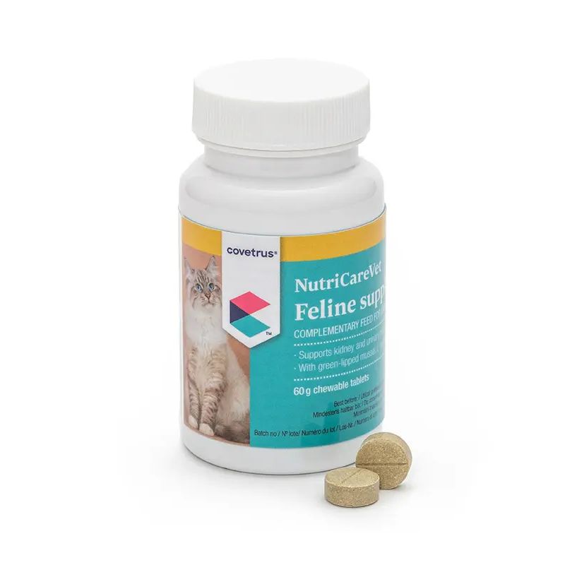 Covetrus Nutricarevet Suplemento Urinario para Gatos, 80Cpd