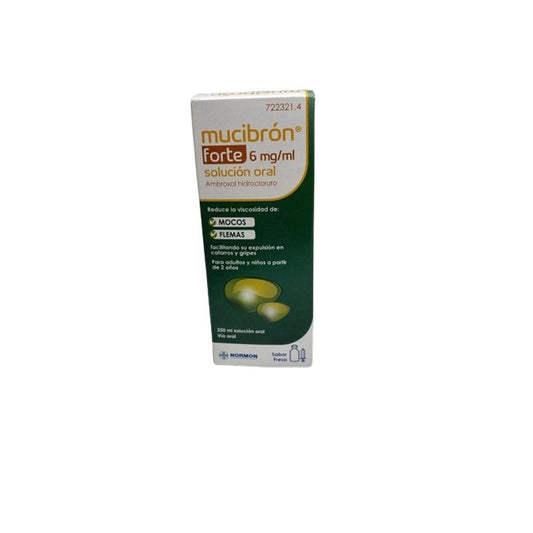 Mucibron Forte 6 Mg/ ml Solucion Oral 250 ml