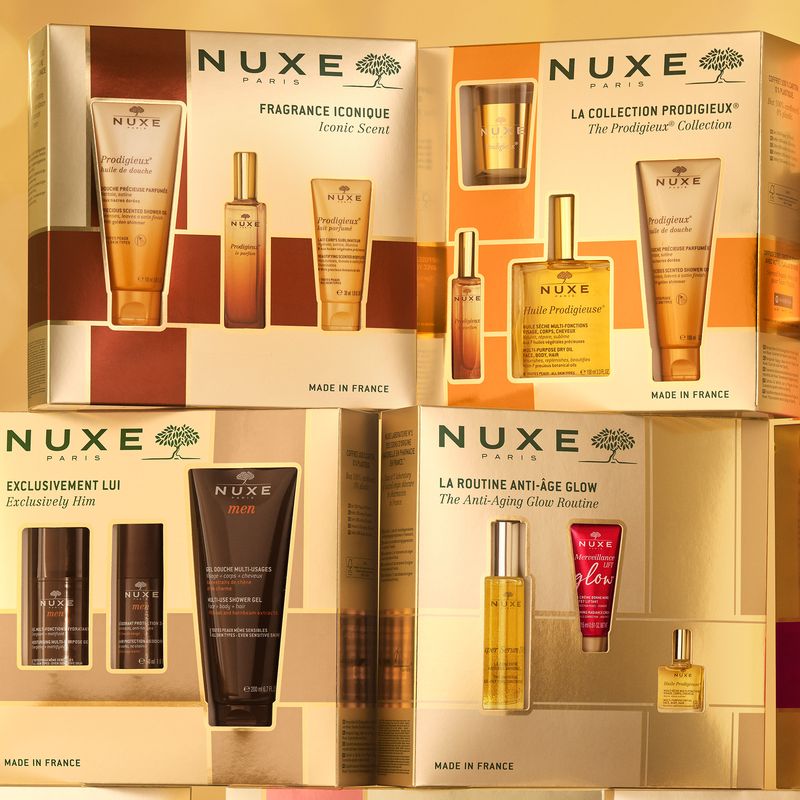 Nuxe Rutina Antiedad Glow: Super Serum [10] 30Ml + Merveillance Lift Glow 15Ml + Huile Prodigieuse® 10Ml