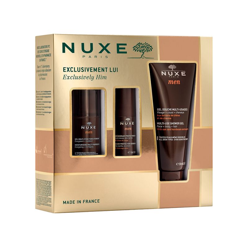 Nuxe Coffret Tratamiento Hombre – Los Indispensables Del Cuidado Masculino En Un Coffret Tratamiento Hombre