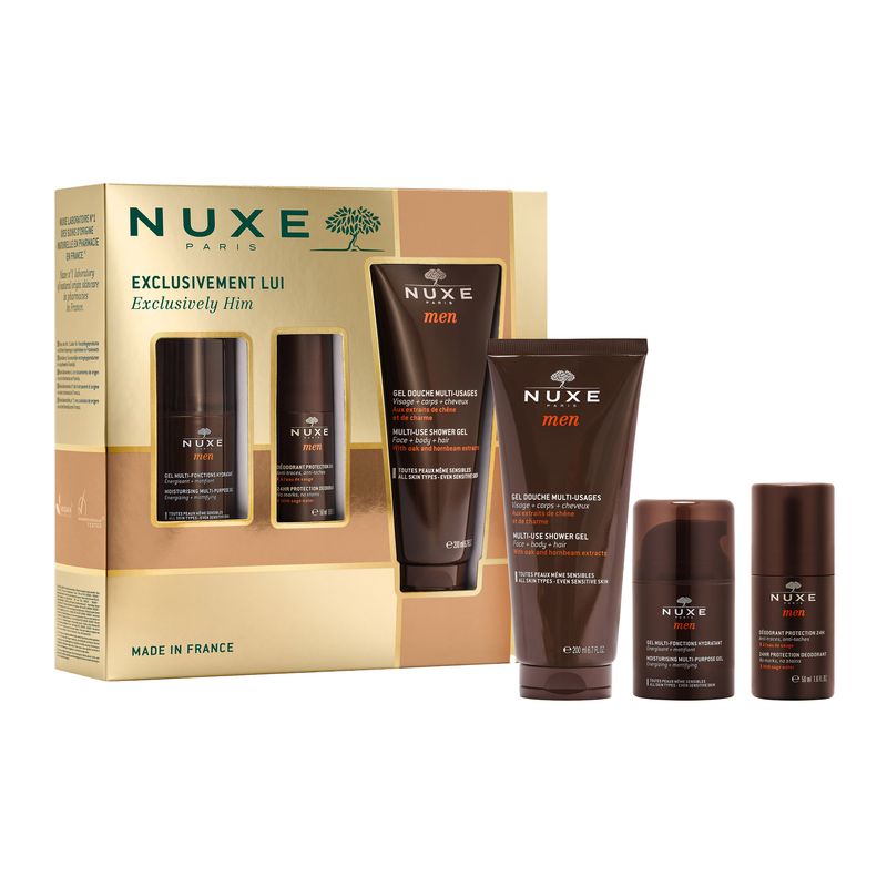 Nuxe Coffret Tratamiento Hombre – Los Indispensables Del Cuidado Masculino En Un Coffret Tratamiento Hombre