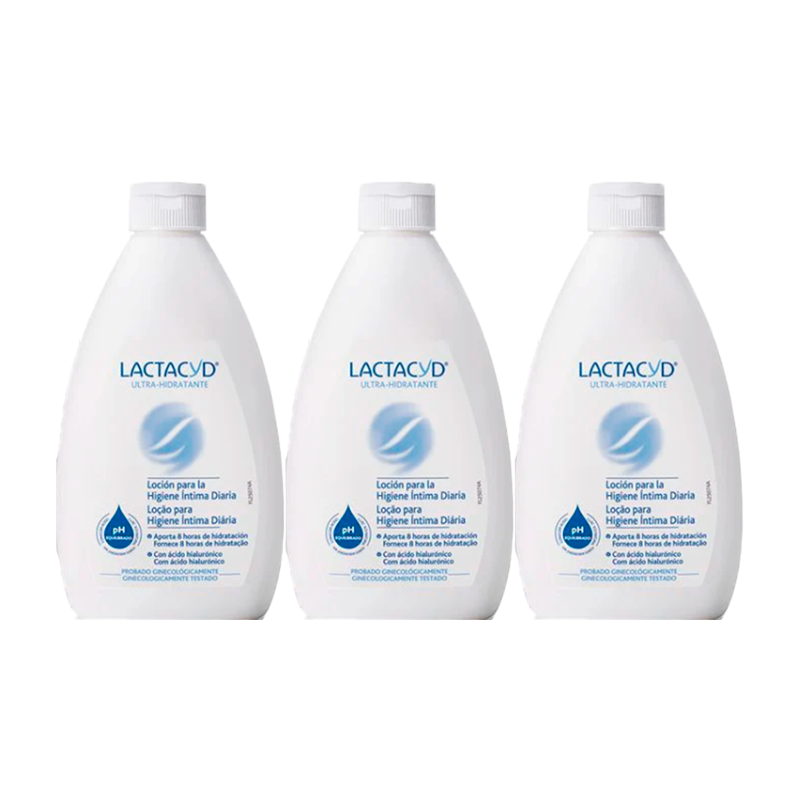 Lactacyd  Triplo UltraHidratante, 3 x 200ml