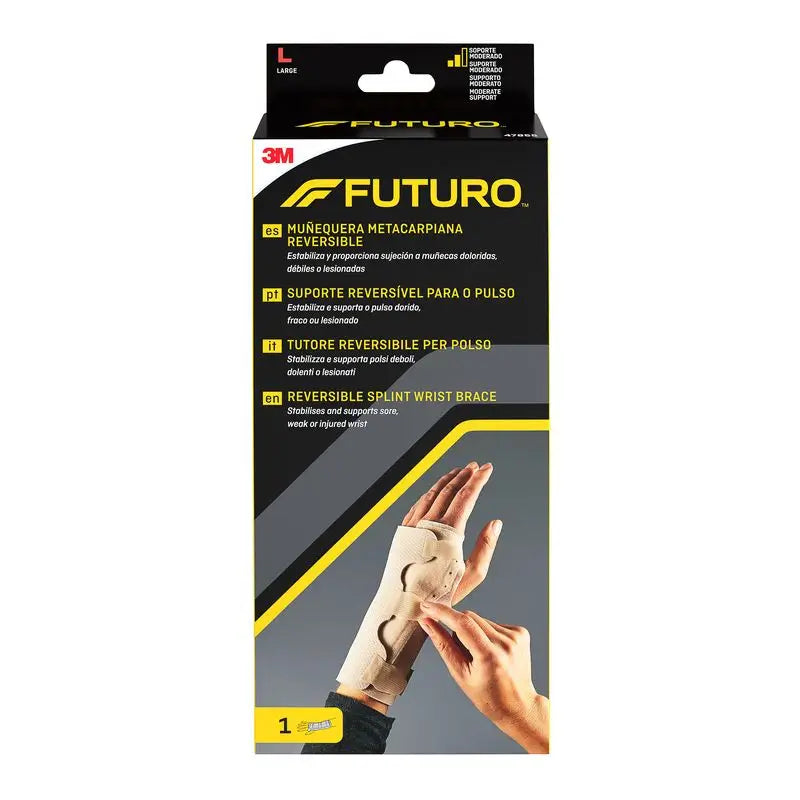 3M Futuro Muñequera Ferula Reversible Talla L