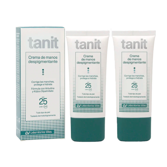 Tanit Duplo Crema Manos Despigmentante Spf 25