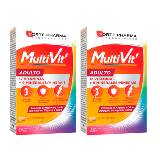 Forte Pharma Duplo Energy Multivitaminas Adulto 2 x 28 comprimidos