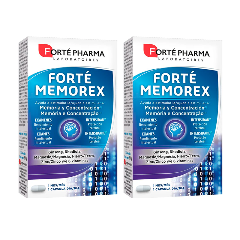 Forte Pharma Duplo Turboslim Energy Memorex  2 x 30 comprimidos