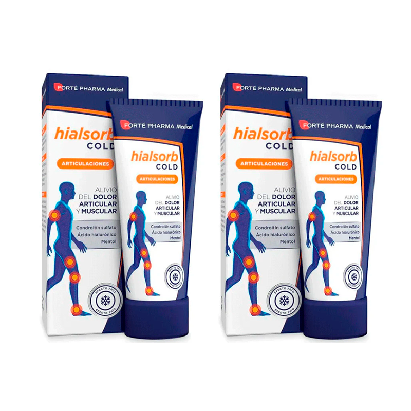 Forte Pharma Duplo Medical Hialsorb Cold, 2 x 100ml