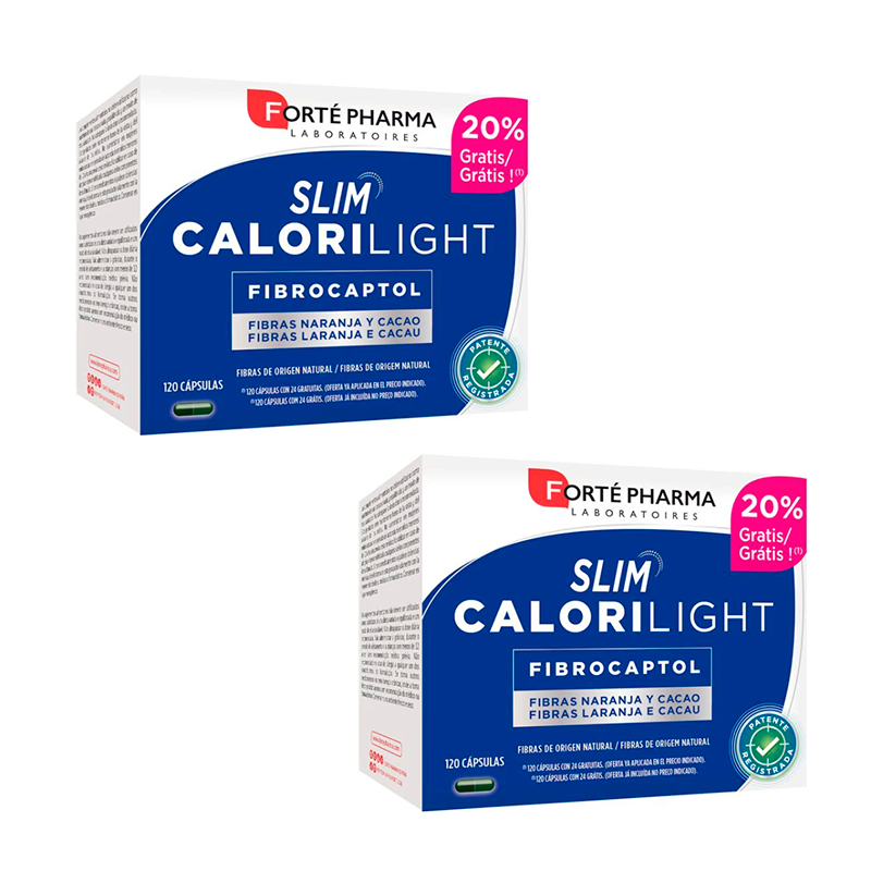 Forte Pharma Duplo Turboslim Calorilight, 2 x 120 cápsulas