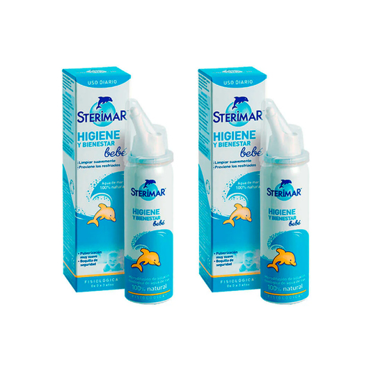 Sterimar Duplo Higiene y Bienestar Bebé 2 x 100 ml