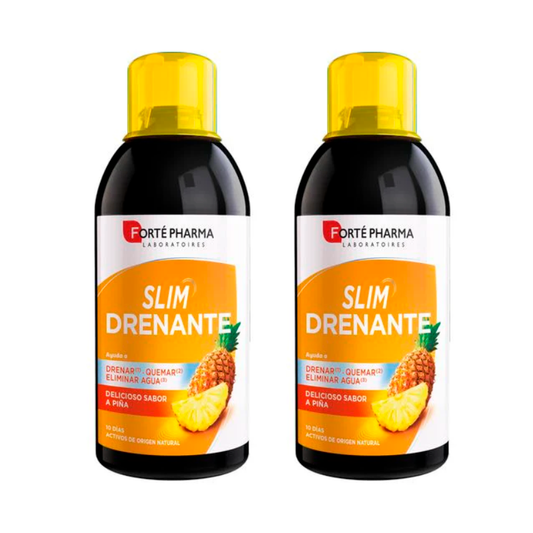 Forte Pharma Duplo Turboslim Drenante Sabor Piña 2 x 500 ml