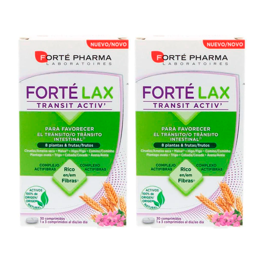 Forte Pharma Duplo Forté Lax Tránsito Activo, 2 x 30 comprimidos