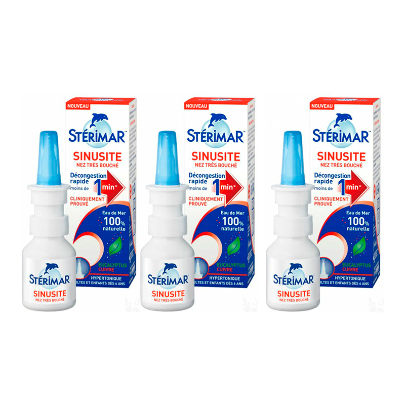 Sterimar Triplo Sinusitis, 3 x 20ml