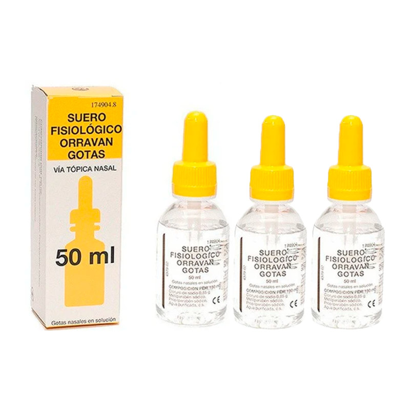 Reig Jofre Triplo Suero Fisiológico Gotas, 3 x 50ml