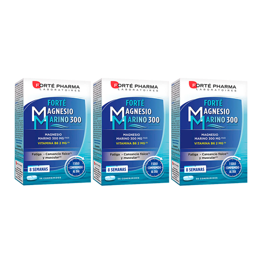 Forte Pharma Triplo Forte Magnesio Marino 300, 3 x 56 comprimidos