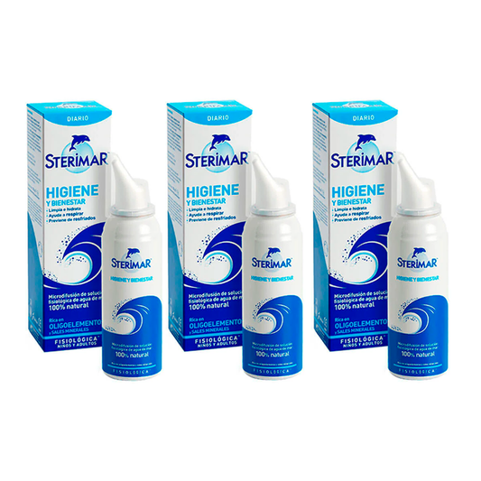 Sterimar Triplo Higiene y Bienestar 3 x 100 ml