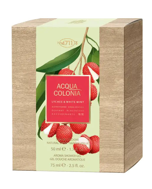 4711  Set Fragancia Ac Lychee & White Mint