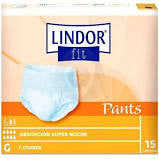 Lindor Pañales Fit Pants Noche Talla S, 60 unidades