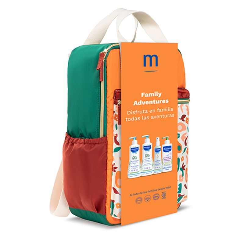 Mustela Mochila Family Adventure Terracota