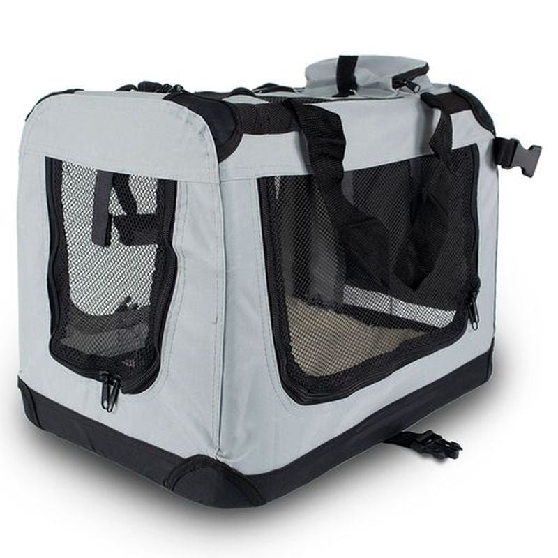 Mobiclinic Transportín Para Mascotas Plegable Gris Balú Talla S