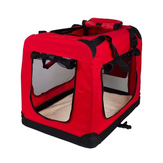 Mobiclinic Transportín Para Mascotas Plegable Rojo Balú Talla S