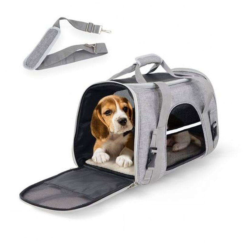 Mobiclinic Bolsa De Transporte Para Mascotas Plegable 48X25X30 Cm