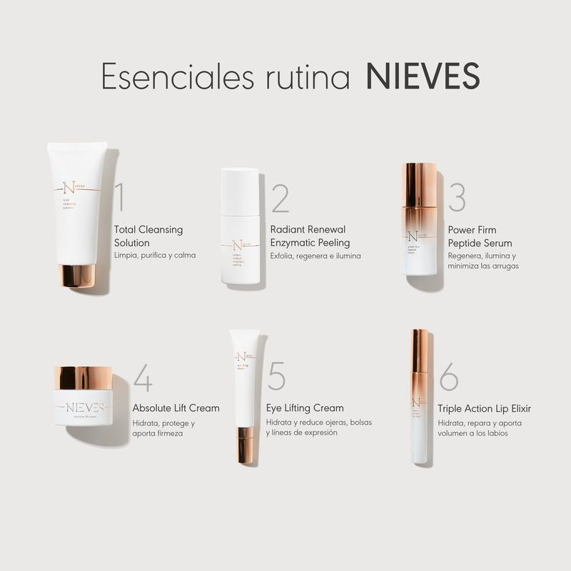 Nieves By Nieves Álvarez Serum Reafirmante Power Firm Peptide Serum, 30 ml