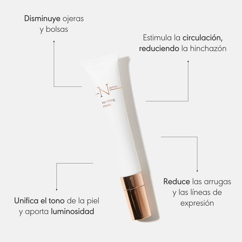 Nieves By Nieves Álvarez Contorno De Ojos Reafirmante Eye Lifting Cream, 15 ml