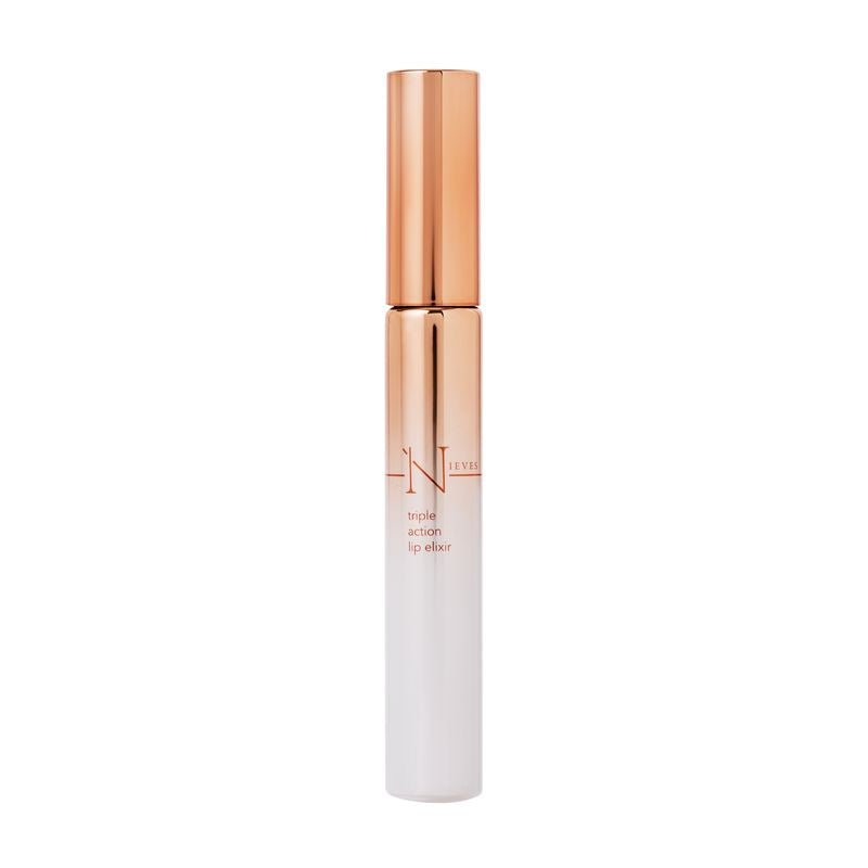 Nieves By Nieves Álvarez Tratamiento Labial Hidratante Y Voluminizador Triple Action Lip Elixir, 10 ml