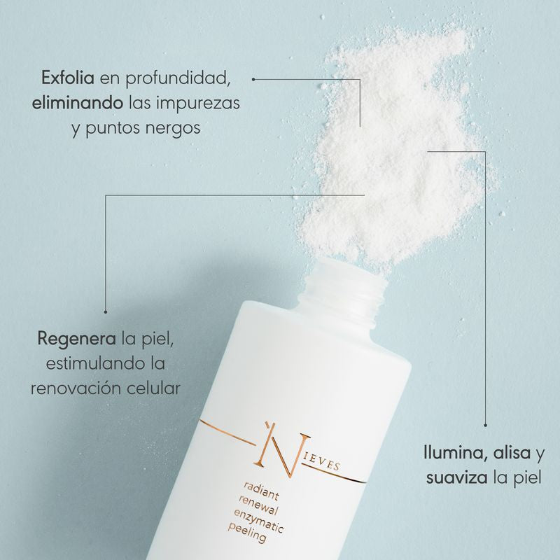 Nieves By Nieves Álvarez Exfoliante Enzimático Radiant Renewal Enzymatic Peeling, 40 gr