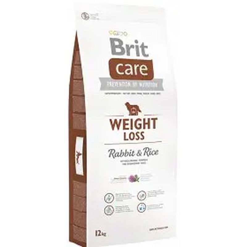 Brit Care Weight Loss Conejo 12Kg para Perros