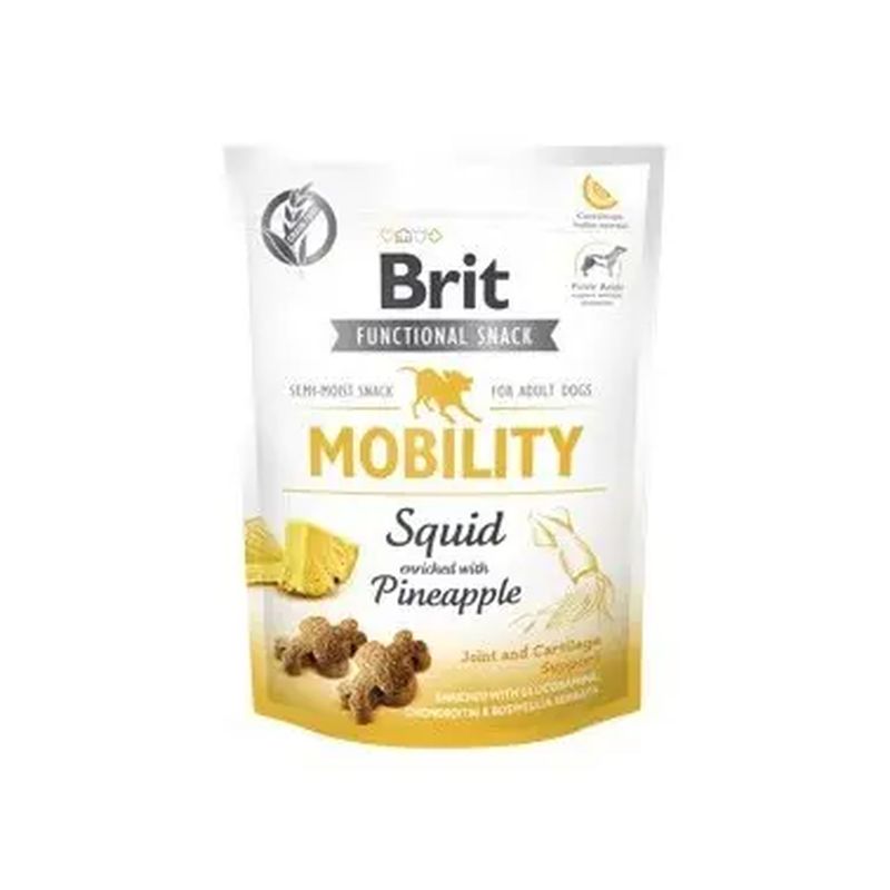 Brit Care Dog Functional Snack Mobility Calamar 150Gr para Perros