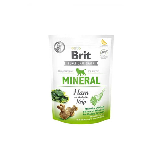 Brit Care Dog Functional Snack Mineral Puppy Jamon 150Gr para Perros