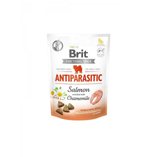 Brit Care Dog Functional Snack Antiparasitic Salmon 150Gr para Perros