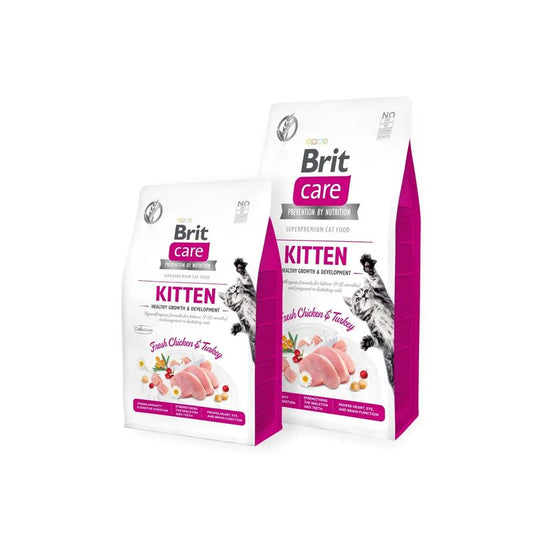 Brit Care Cat Kitten Healthy Growth Development 7Kg para Gatos