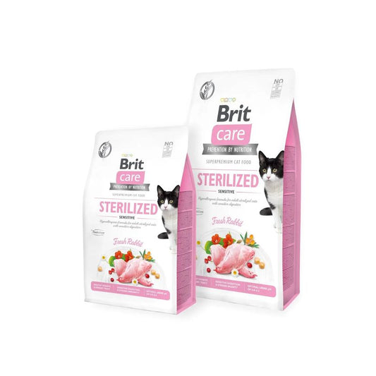 Brit Care Cat Sterilized Sensitive 2Kg para Gatos