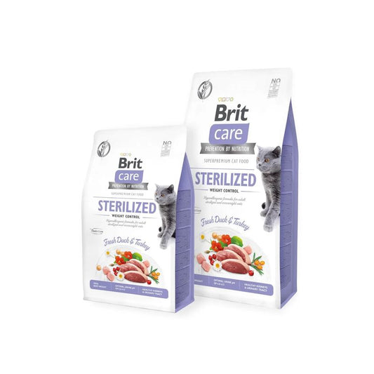 Brit Care Cat Sterilized Weight Control 7Kg para Gatos