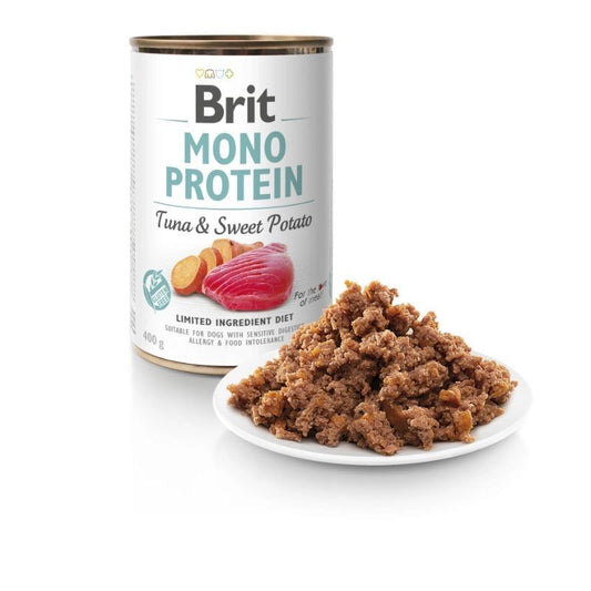 Brit Mono Protein Tuna & Sweet Potato 6X400Gr para Perros