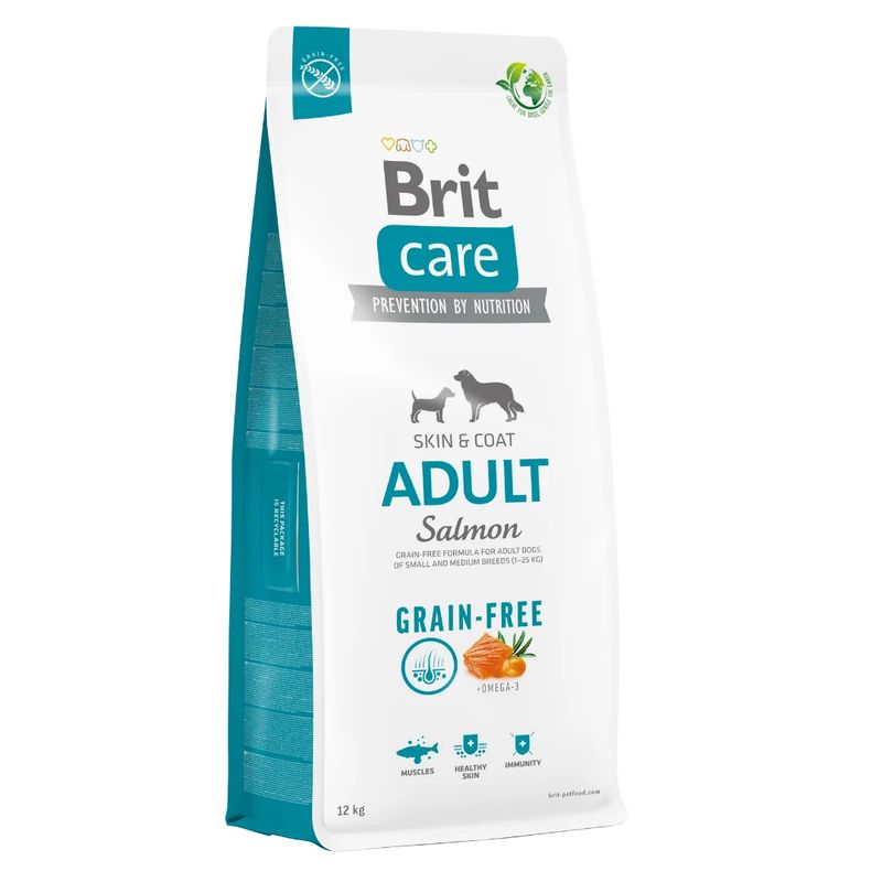 Brit Care Dog Grain Free Adult Salmon 12Kg para Perros