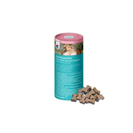 Covetrus Nutricarevet Piel Y Pelo para Perros, 60Chews