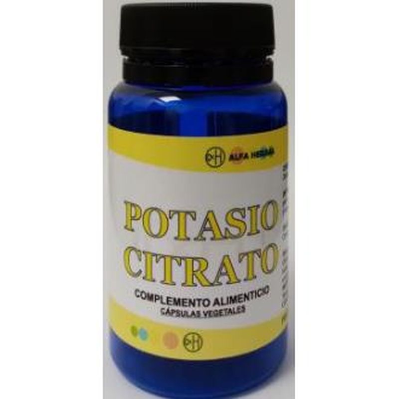 Alfa Herbal  Potasio Citrato 60V Cápsulas Vegan 