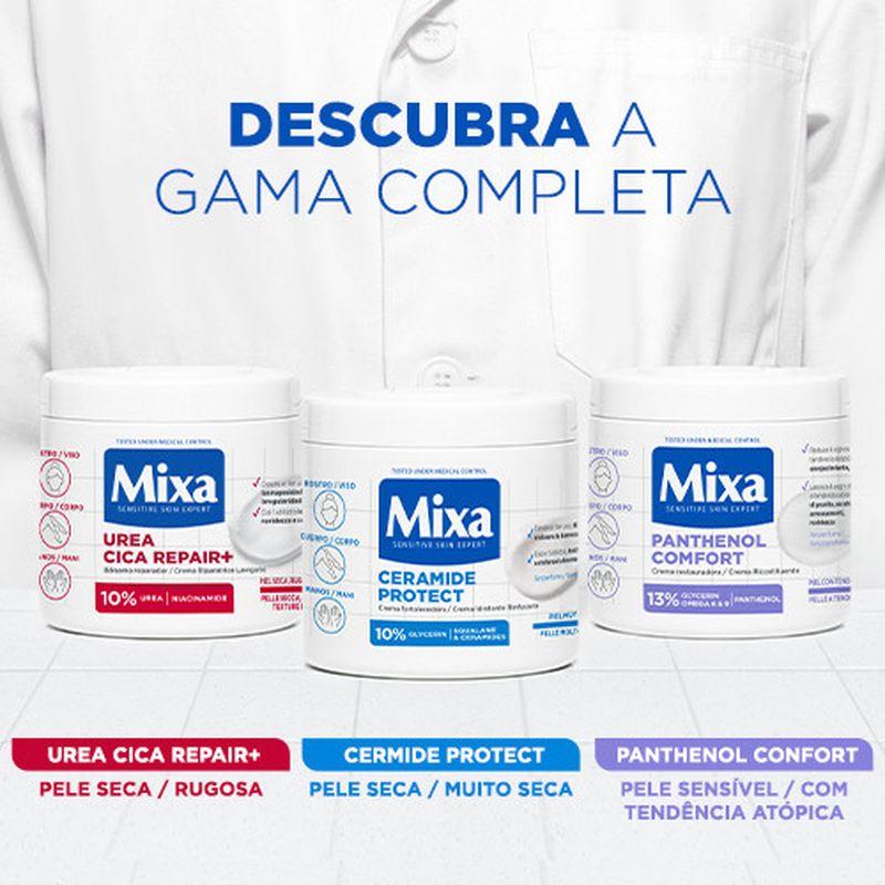 Mixa Crema Restauradora Panthenol Comfort Para Piel Con Tendencia Atópica 400Ml